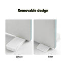 2Pcs Thick Rubber Wedge Door Stoppers Floor Carpet Heavy Duty Door Stop Security-3
