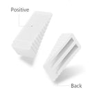 2Pcs Thick Rubber Wedge Door Stoppers Floor Carpet Heavy Duty Door Stop Security-5