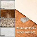 3Pcs Rubber Grip Wedge Door Stoppers Floor Carpet Heavy Duty Door Stop Security-5