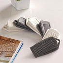 3Pcs Thick Rubber Wedge Door Stoppers Floor Carpet Heavy Duty Door Stop Security - Grey-4