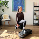 1-Piece Black Aerobic Step Platform-9