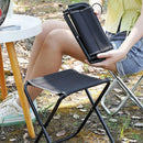 Portable Outdoor Folding Stool Travel Camping Fishing Small Foldable Chair Mat - Extra-Large-13
