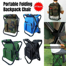 Portable Outdoor Folding Chair Oxford Small Stool for Fishing Camping Hiking - Blue-2
