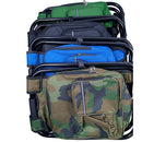 Portable Outdoor Folding Chair Oxford Small Stool for Fishing Camping Hiking - Blue-9