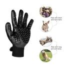 Black Pet Grooming Gloves - 1 Pair (2 Pieces)-5