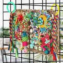 1-Piece Multicolour Bird Cage Climbing Net Toy, 28 x 21 cm-6