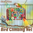1-Piece Multicolour Bird Cage Climbing Net Toy, 28 x 21 cm-15
