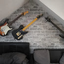 Wall Mounted Guitar Hanger Split Type for Guitar Studio Space Saving Secure Hold-8