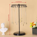 1-Piece Black Rotating Jewellery Display Rack-3