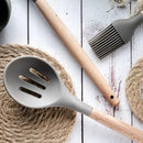 19-Piece Grey Kitchen Utensil Set with Storage Holder-9