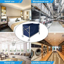 Folding Linen Trolley with Hand Push Design for Storage Room Cleaning Service-4