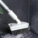 Long Handled Shower Scrub Brush with Extendable Pole for Bathroom Tiles-10