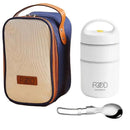 3pcs Insulated Lunch Box Soup Container Portable Breakfast Food Storage Box Set-2