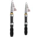 Portable Mini Fishing Rod Fishing Gear Compact Travel Rods for Outdoor Sports - 235cm-3