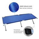 Portable Lightweight Folding Aluminum Camping Bed Ultra Light Outdoor Camp Bed - Green-6