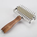 1-Piece Pizza Dough Docker Roller with Handle-12