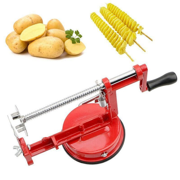 Manual Spiral Potato Slicer Twister Cutter Machine for Tornado Chips and Vegetables