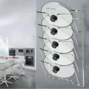 Pan Lid Holder Storage Rack Wall Mount Pot Cover Organizer Kitchen Accessories-6