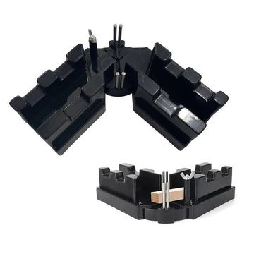 2-in-1 Bevel and Mitre Box Angle Tool with Scale 85-180 Degrees, 1 Piece - 0