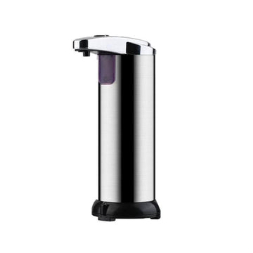 Automatic Soap Liquid Dispenser Handsfree Touchless IR Sensor Hand Wash Steel - 0
