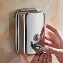 Stainless Steel Wall Mounted Soap Dispenser Hotel Bathroom Sanitizer Bottle - 500ML-10