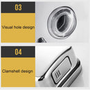 Stainless Steel Wall Mounted Soap Dispenser Hotel Bathroom Sanitizer Bottle - 500ML-5