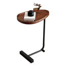 Fashion Snack Side Table C Shaped End Table for Sofa Couch Bed Small Living Room-2