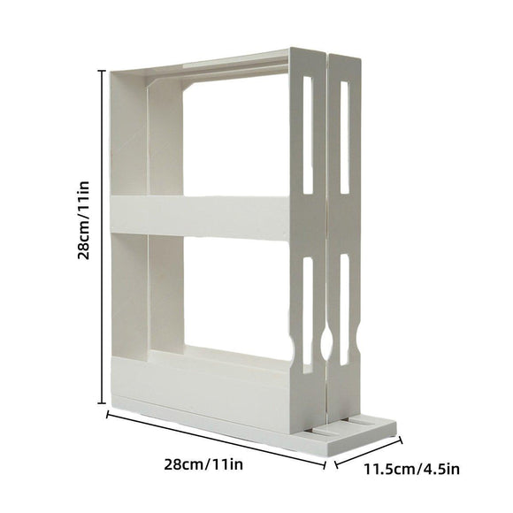 Rotating Spice Rack Kitchen Organizer Food Storage Rack Spice Organizer Stand
