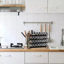Black Four-Tier Spice Rack 34 x 11 x 32 cm - 1 Piece-8