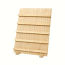Wooden Earrings Display Rack Multi Tier Jewelry Stand Organizer Earrings Holder - 5-Tier-1