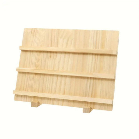 Wooden Earrings Display Rack Multi Tier Jewelry Stand Organizer Earrings Holder - 5-Tier