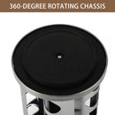 Stainless Steel Rotating Spice Rack Organizer Kitchen Seasoning Jar Holder Use-5