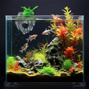 Fish Tank Aquascape Hoverstone Decoration Natural Rock Landscaping for Aquarium - L-12