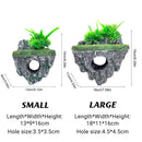 Fish Tank Aquascape Hoverstone Decoration Natural Rock Landscaping for Aquarium - L-3