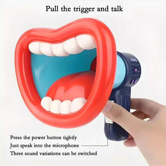 1-Piece Voice Changer Megaphone Toy with Strap