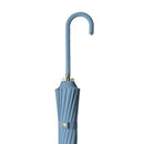 Large 16 Bone Automatic Umbrella Unisex Long Handle Dual Use Rain Sun Umbrella - White-12