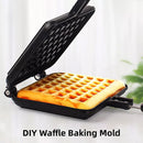 Waffle Pan Mould DIY Cake Baking Tool Lattice Muffin Mold Tray for Kitchen Oven-9
