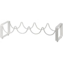 Iron Wine Rack Bottle Holder Metal Display Stand Tabletop Decorative Storage - Brown-7