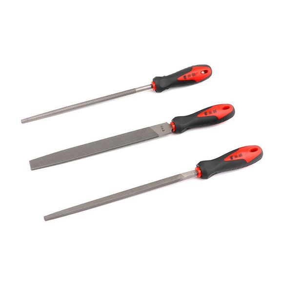 3pcs Woodworking File Trimming Sanding Tool Set for Wood Metal Shaping Smoothing