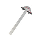 Woodworking Edge Ruler Protractor Angle Measuring Tool Carpenter - 15 inch-1