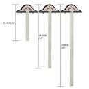 Woodworking Edge Ruler Protractor Angle Measuring Tool Carpenter - 15 inch-4