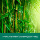 Luxor Australian Made Bamboo Cooling Pillow Standard Size Single Pack-4
