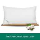 Luxor Australian Made Hotel King Size Pillow with 4cm Wall Twin Pack-4