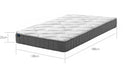 LUNALAND Easeful Eco Spay Foam Pocket Spring 20CM Double Hybrid Mattress-2