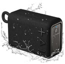 ROYQUEEN Bluetooth Speaker, Waterproof Bluetooth Speaker, Portable Bluetooth Speaker,Shower Speaker,Rich Bass HD Stereo Sound for Home, Beach, Shower, Outdoor Travel 20H Playtime (Black)-3