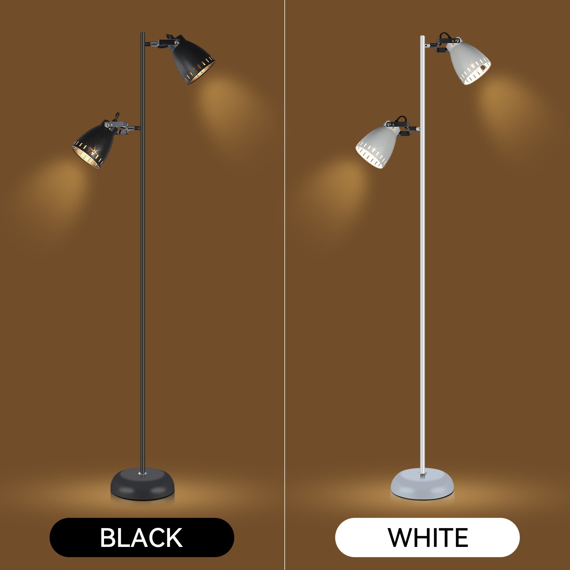 Audrey Floor Lamp - White