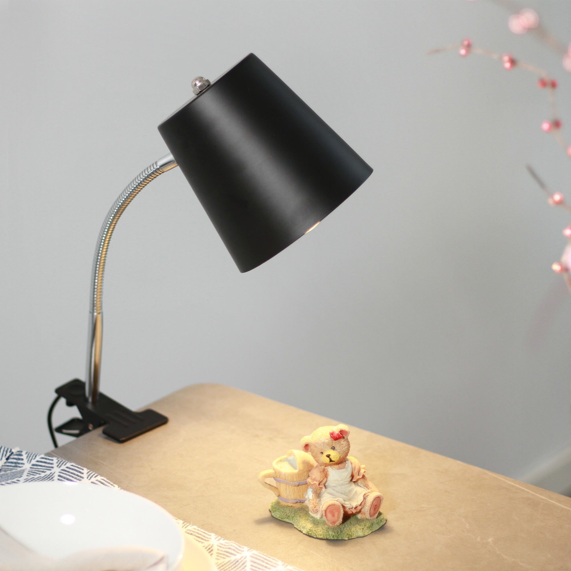 Ellie Table Lamp - Black - 0