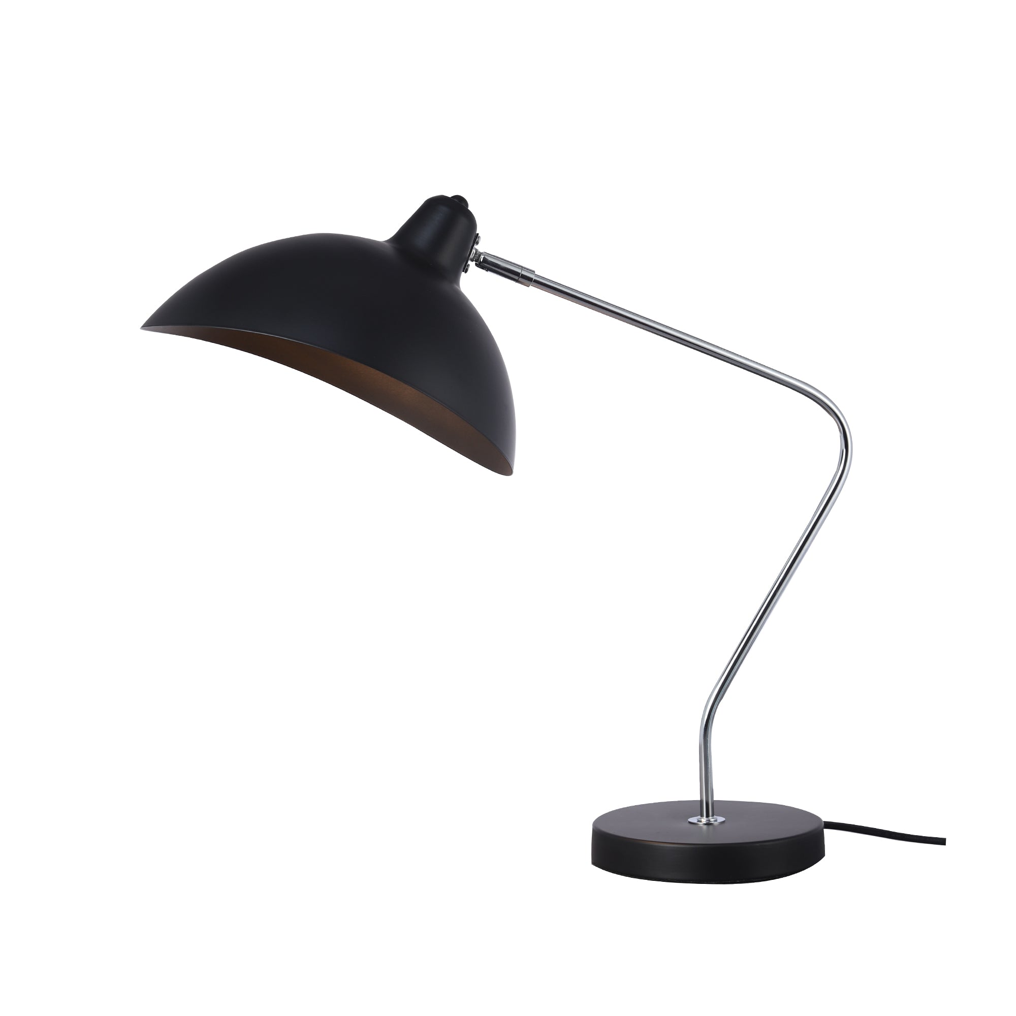 Abby Table Lamp - Black - 0