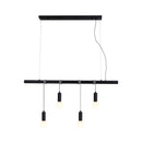 Bikkel 4 Lights Pendant Light - Black-1