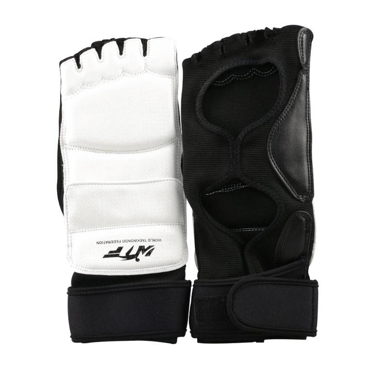 Xs Half-Toe Foot Guard For Taekwondo And Boxing - Fits Size 27-29
